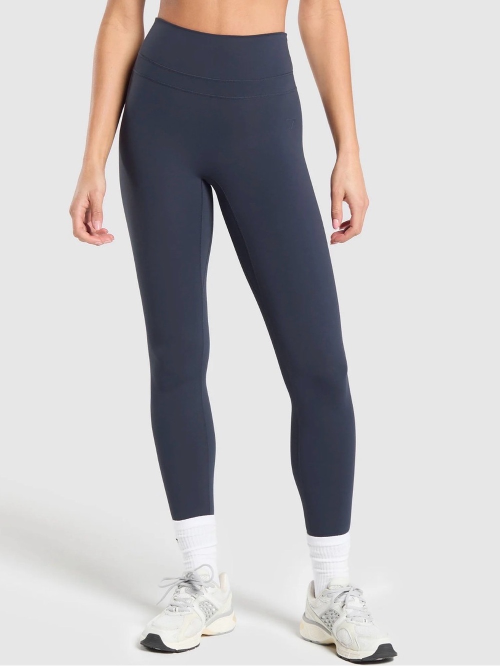 Gymshark High-Rise Navy Leggings